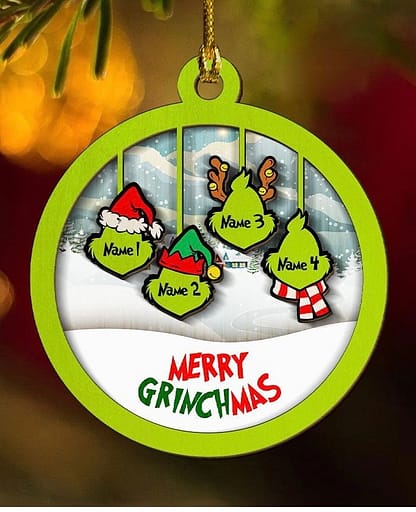 Grinch Family ornament